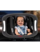 REER Oglinda de siguranta auto cu LED BabyView pentru monitorizare bebelusi