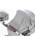 REER Parasolar premium pentru carucioare ShineSafe Premium protectie solara UPF 50+ Gri