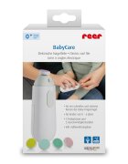 REER Pila electrica de unghii pentru copii si bebelusi 5 pile diferite BabyCare 81100
