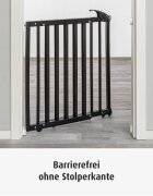 REER Poarta de siguranta Basic Black de perete reglabila 63-106 cm