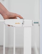 REER Poarta de siguranta pentru copii 75-81 cm extensibila metal alb Guardino
