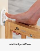 REER Poarta de siguranta Wooden de perete reglabila 63-1035 cm