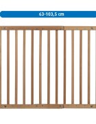 REER Poarta de siguranta Wooden de perete reglabila 63-1035 cm