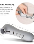 REER Protectie clanta usa din silicon acoperire completa 2 bucati HandleGuard