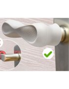 REER Protectie clanta usa din silicon acoperire completa 2 bucati HandleGuard