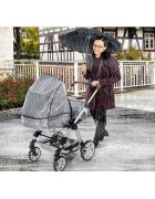 REER Protectie de ploaie universala cu fermoar pentru carucioare RainCover Classic+ 84069