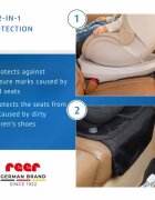 REER Protectie pentru bancheta si spatarul scaunului auto TravelKid Maxi