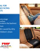 REER Protectie pentru bancheta si spatarul scaunului auto TravelKid Maxi