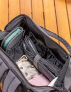 REER Rucsac multifunctional Growing cu aleza pentru schimbat scutecul Gri