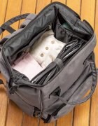 REER Rucsac multifunctional Growing cu aleza pentru schimbat scutecul Gri