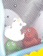 REER Saculet din plasa pentru jucarii de baie prindere cu ventuze My Happy Pingu