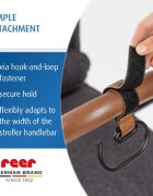 REER Set 2 carlige universale pentru carucior CarryHook