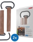 REER Set 2 carlige universale pentru carucior CarryHook