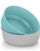 REER Set 2 castroane Growing Bowl bluegrey