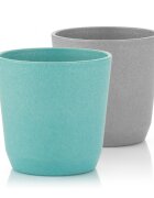 REER Set 2 pahare Growing Cups BlueGrey