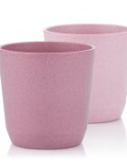 REER Set 2 pahare Growing Cups Pink
