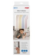 REER Set 4 paie de baut din silicon cu perie de curatare reutilizabile 24+ luni