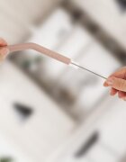 REER Set 4 paie de baut din silicon cu perie de curatare reutilizabile 24+ luni