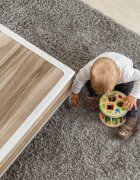 REER Set 4 protectii de colturi din spuma poliuretan cu banda adeziva 3M alb
