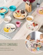 REER Set 5 piese Growing vesela pentru mancarea copiilor din materiale naturale