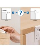 REER Set fixare anti-inclinare mobilier 73020