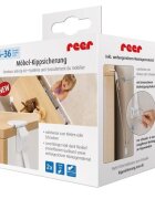 REER Set fixare anti-inclinare mobilier 73020