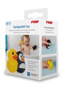 REER Set jucarii de baie din silicon pentru bebelusi MyHappyBath Toys 6+ luni