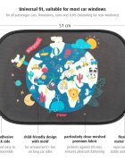 REER Set parasolare auto TravelKid Sun 86112