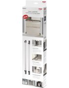 REER Sistem de instalare rapida EasyFix pentru porti de siguranta extensibile DesignLine aluminiu 46051