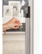REER Sistem de instalare rapida EasyFix pentru porti de siguranta extensibile DesignLine aluminiu 46051