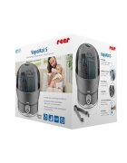 REER Sterilizator biberoane cu abur fierbinte capacitate 6 biberoane gri VapoMat S 36021