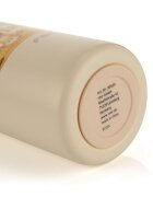 REER Sticla de baut cu pai din otel inoxidabil 350ml alb-crem