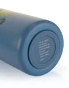 REER Sticla de baut cu pai din otel inoxidabil 350ml albastru
