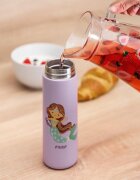 REER Sticla de baut cu pai din otel inoxidabil 350ml violet
