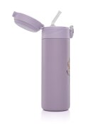 REER Sticla de baut cu pai din otel inoxidabil 350ml violet