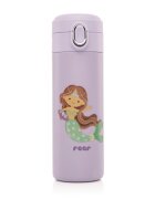 REER Sticla de baut cu pai din otel inoxidabil 350ml violet