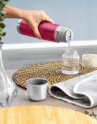 REER Sticla termos din otel inoxidabil vidat Colour 450 ml rosu