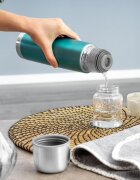 REER Sticla termos din otel inoxidabil vidat ColourCup 450 ml albastru