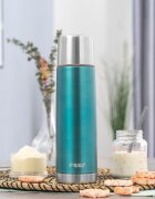 REER Sticla termos din otel inoxidabil vidat ColourCup 450 ml albastru