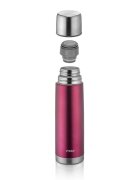 REER Sticla termos din otel inoxidabil vidat ColourCup 450 ml rosu