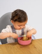 REER Tacamuri flexibile pentru copii lingurita si furculita fara BPA albastru 6+ luni