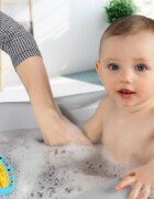 REER Termometru de baie pentru copii fara mercur fara BPA 0+ luni albastru
