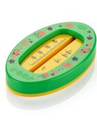 REER Termometru de baie pentru copii fara mercur fara BPA 0+ luni verde
