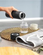 REER Termos din otel inoxidabil vidat ColourDesign 450 ml negru