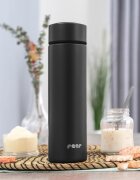 REER Termos din otel inoxidabil vidat ColourDesign 450 ml negru