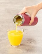 REER Termos din otel inoxidabil vidat ColourDesign 450 ml rosu