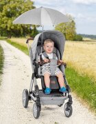 REER Umbrela de soare pentru carucior ShineSafe Grey Melange