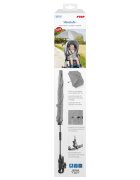 REER Umbrela de soare pentru carucior ShineSafe Grey Melange