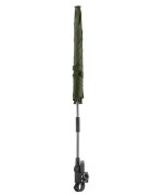 REER Umbrela parasolar carucior copii protectie UV 80+ forma patrata 80 cm reglabila 180 prindere universala anti-alunecare ShineSafe Verde