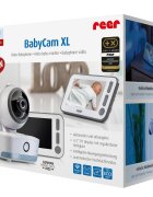 REER Video monitor digital pentru bebelusi cu camera rotativa si urmarire inteligenta a miscarii BabyCam XL 80440